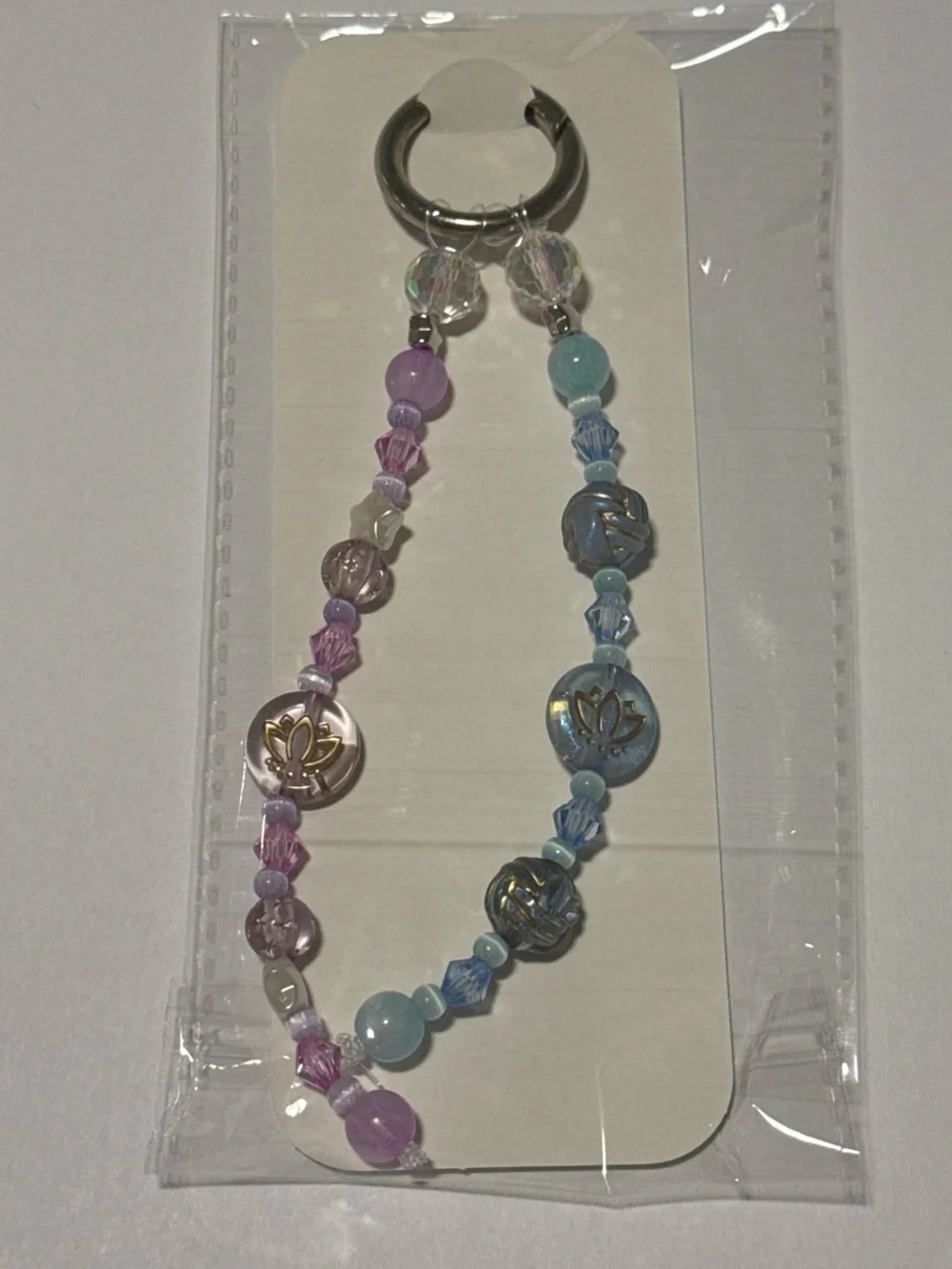 Handmade Beaded Keychain